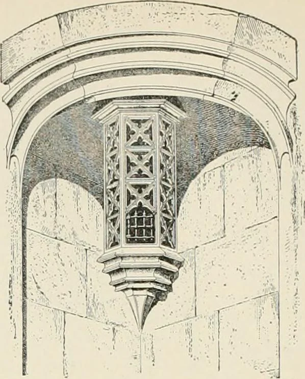 An illustration from A dictionary of architecture and building : biographical, historical, and descriptive, 1902, leaf 416