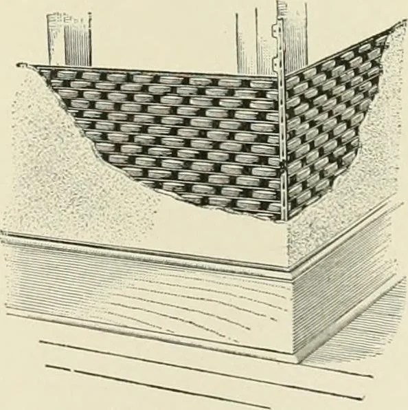 An illustration from A dictionary of architecture and building : biographical, historical, and descriptive, 1902, leaf 419
