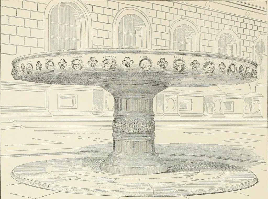An illustration from A dictionary of architecture and building : biographical, historical, and descriptive, 1902, leaf 424
