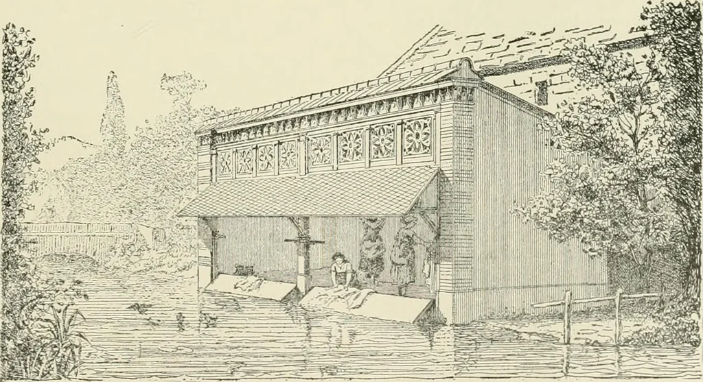 An illustration from A dictionary of architecture and building : biographical, historical, and descriptive, 1902, leaf 425