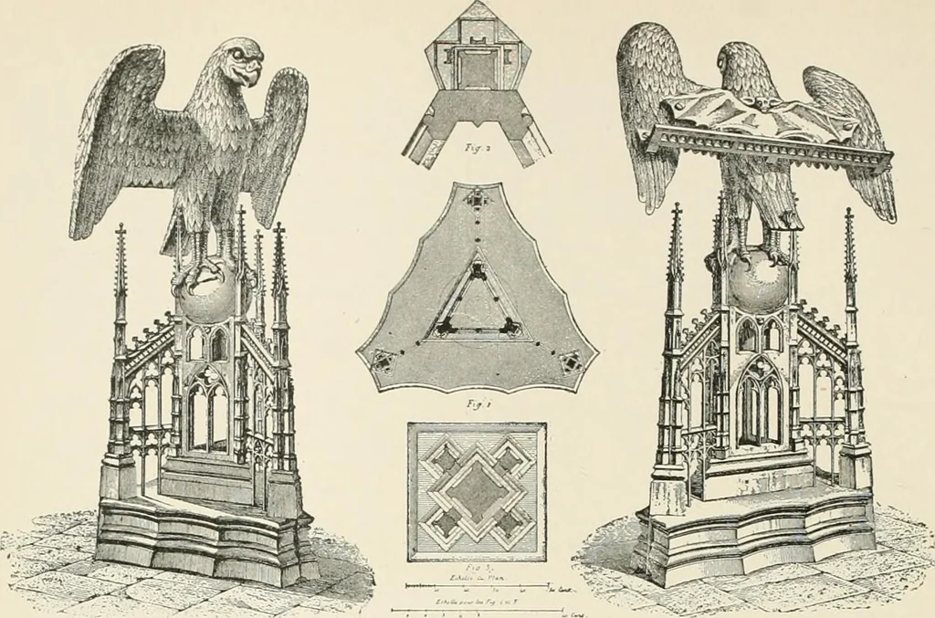 An illustration from A dictionary of architecture and building : biographical, historical, and descriptive, 1902, leaf 432