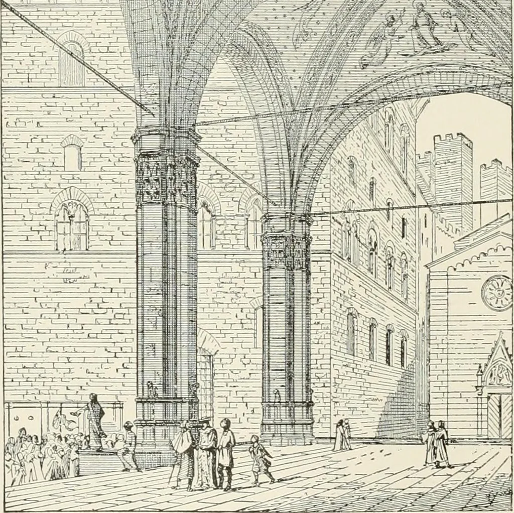 An illustration from A dictionary of architecture and building : biographical, historical, and descriptive, 1902, leaf 460