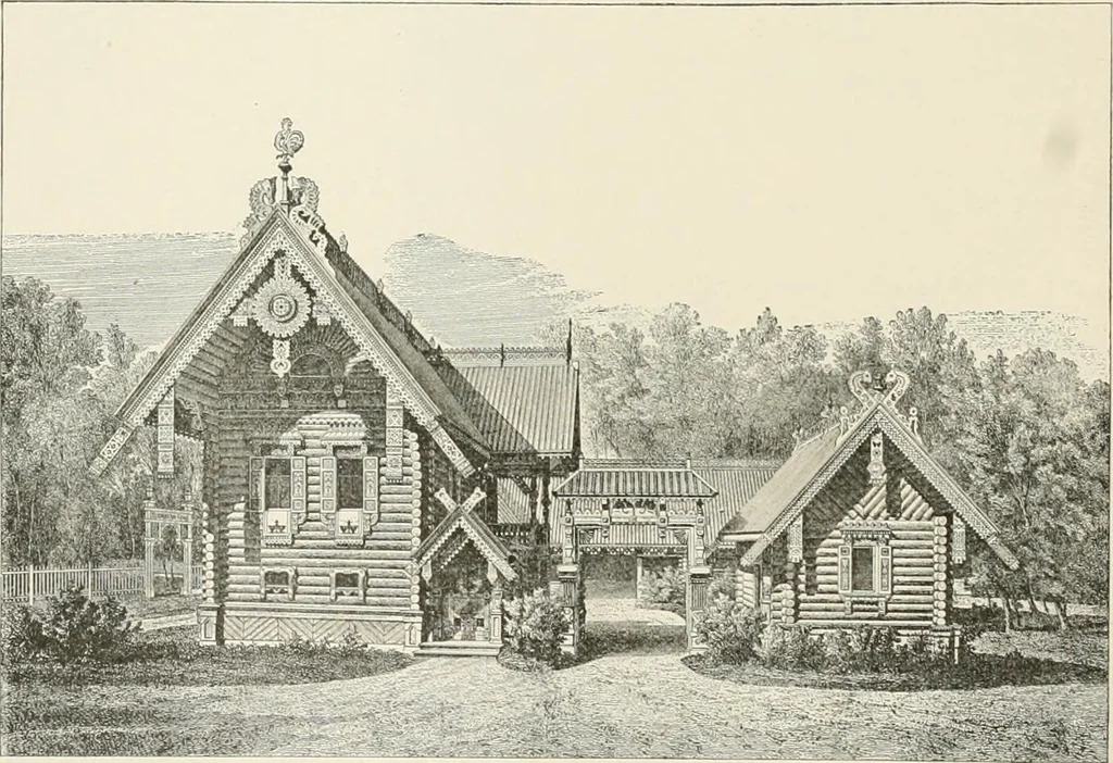 An illustration from A dictionary of architecture and building : biographical, historical, and descriptive, 1902, leaf 462