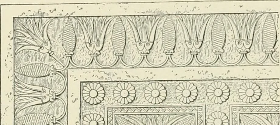 An illustration from A dictionary of architecture and building : biographical, historical, and descriptive, 1902, leaf 465