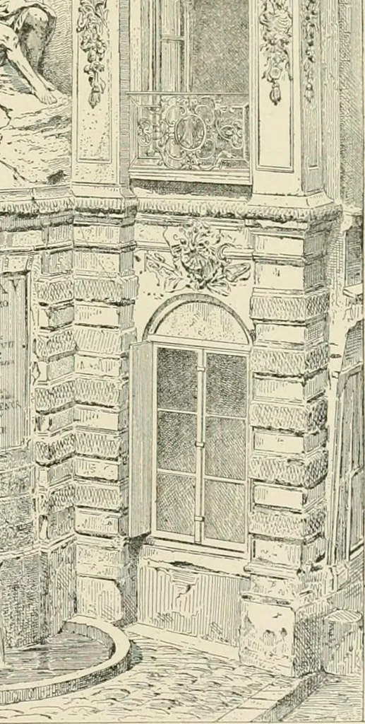An illustration from A dictionary of architecture and building : biographical, historical, and descriptive, 1902, leaf 469