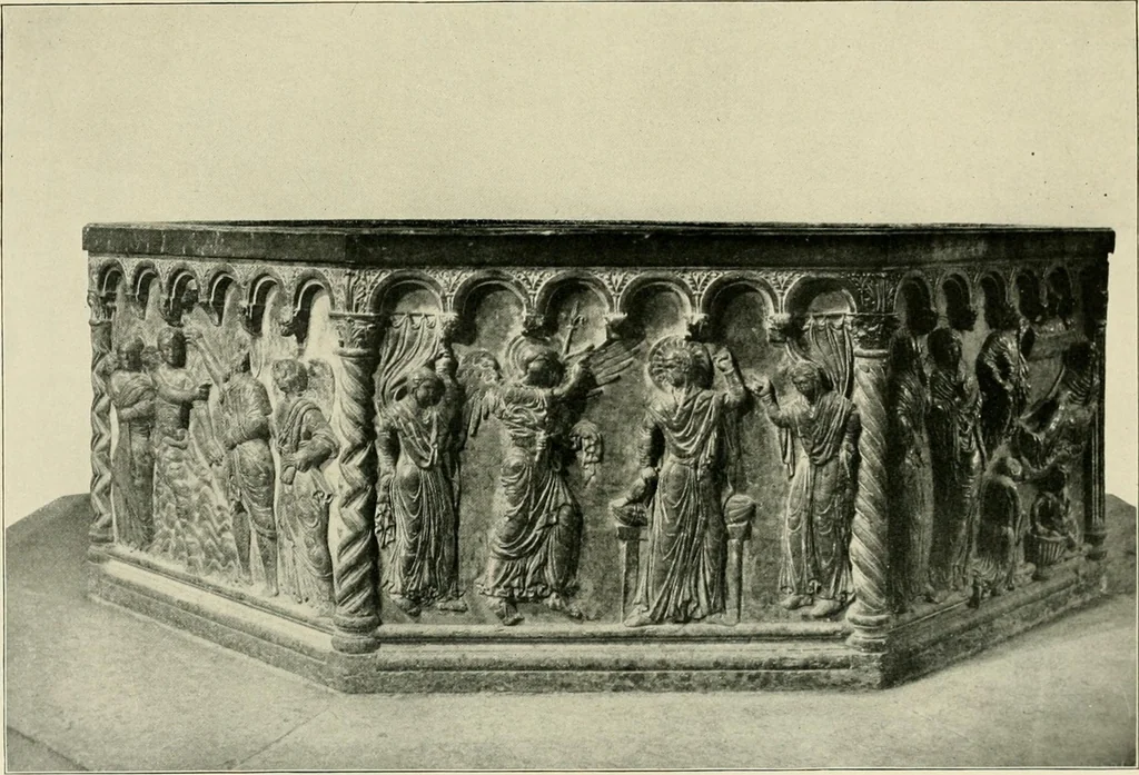 An illustration from A dictionary of architecture and building : biographical, historical, and descriptive, 1902, leaf 47