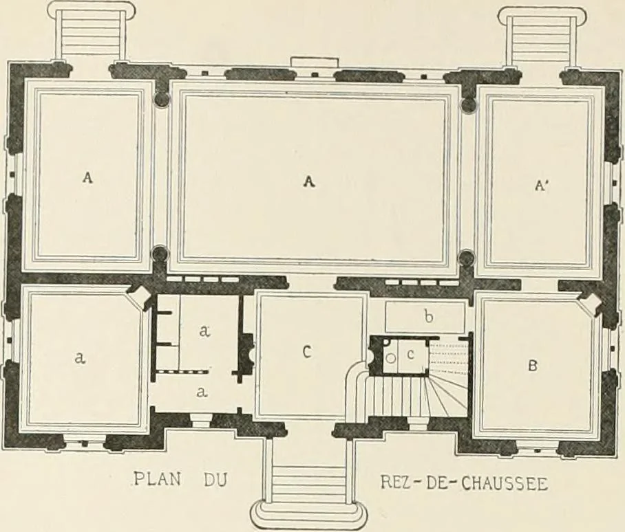 An illustration from A dictionary of architecture and building : biographical, historical, and descriptive, 1902, leaf 480