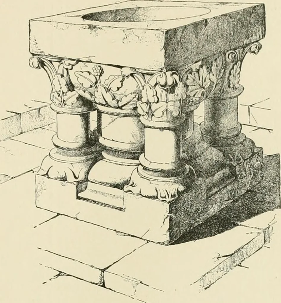 An illustration from A dictionary of architecture and building : biographical, historical, and descriptive, 1902, leaf 49