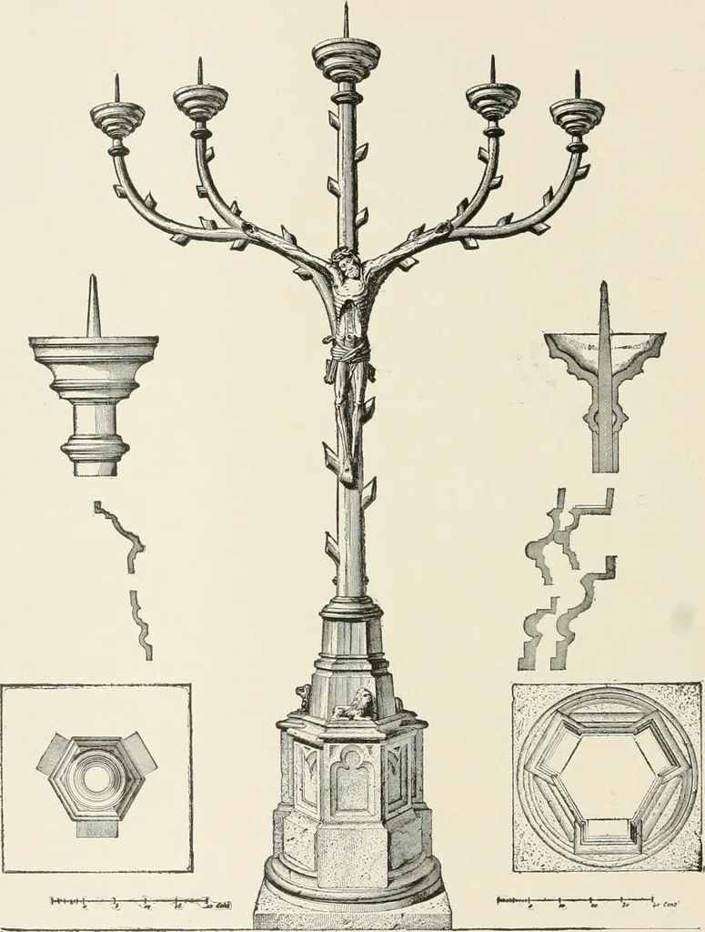 An illustration from A dictionary of architecture and building : biographical, historical, and descriptive, 1902, leaf 516