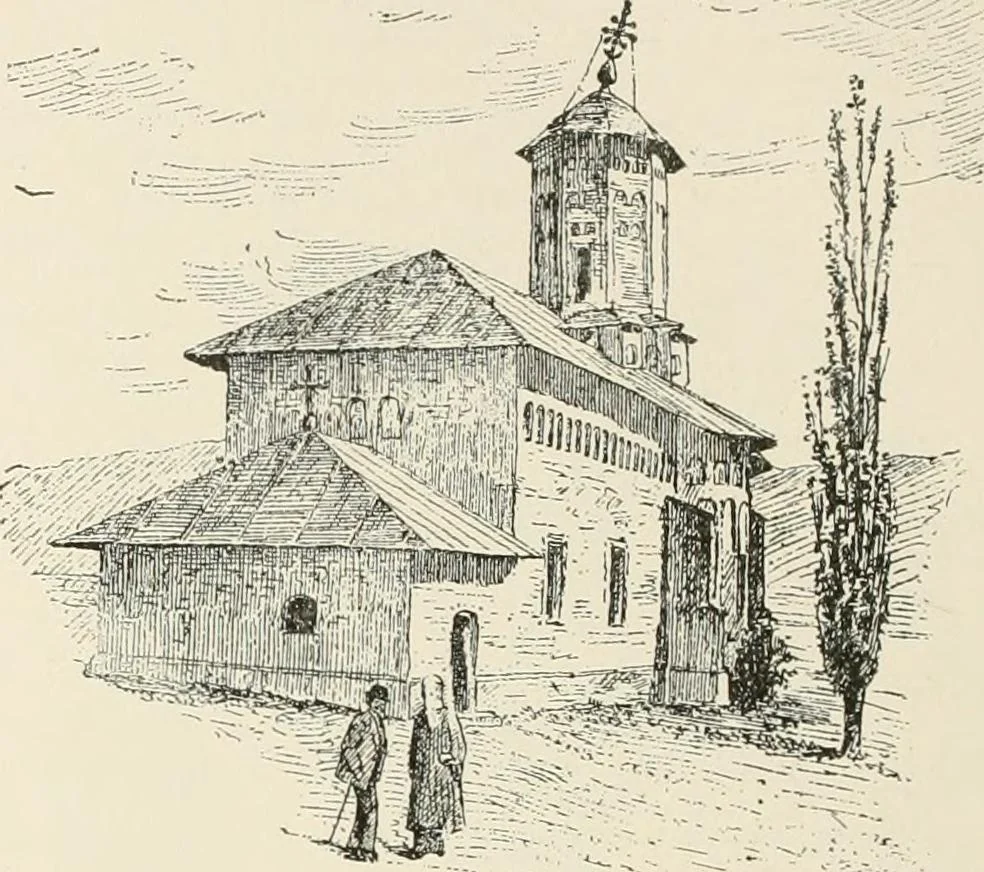 An illustration from A dictionary of architecture and building : biographical, historical, and descriptive, 1902, leaf 538