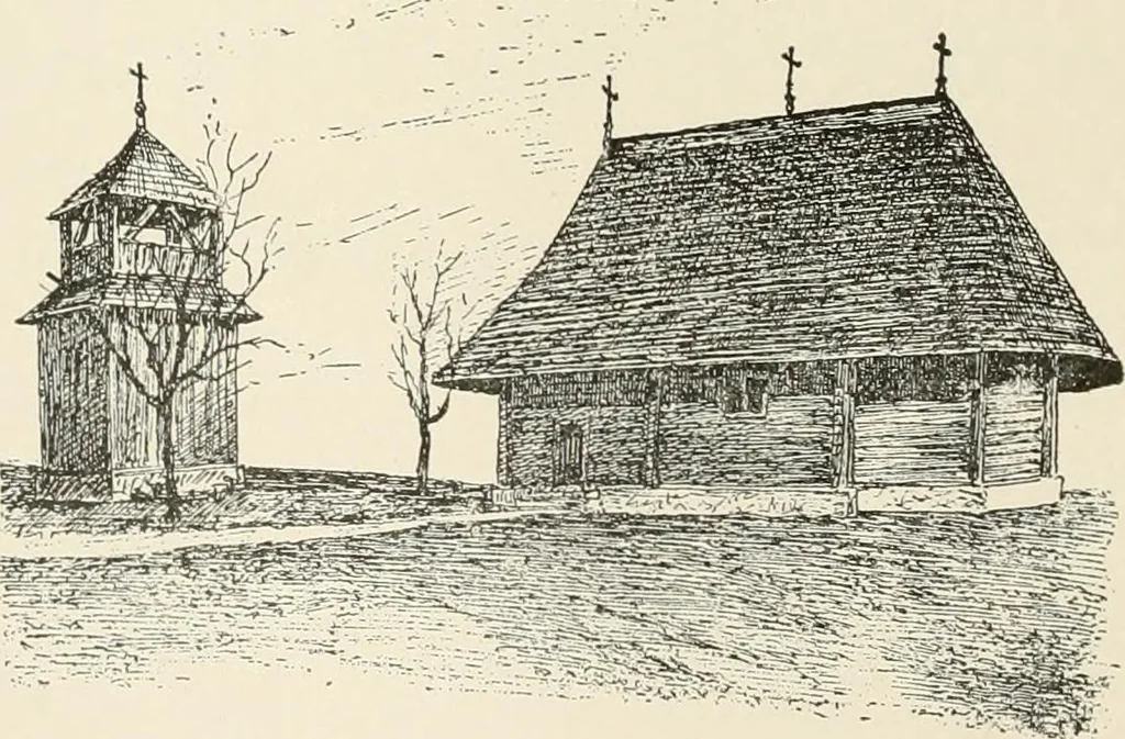 An illustration from A dictionary of architecture and building : biographical, historical, and descriptive, 1902, leaf 538