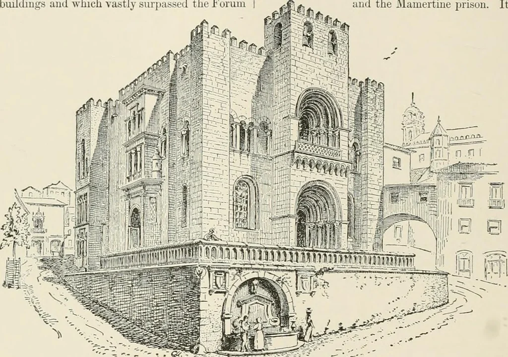 An illustration from A dictionary of architecture and building : biographical, historical, and descriptive, 1902, leaf 54