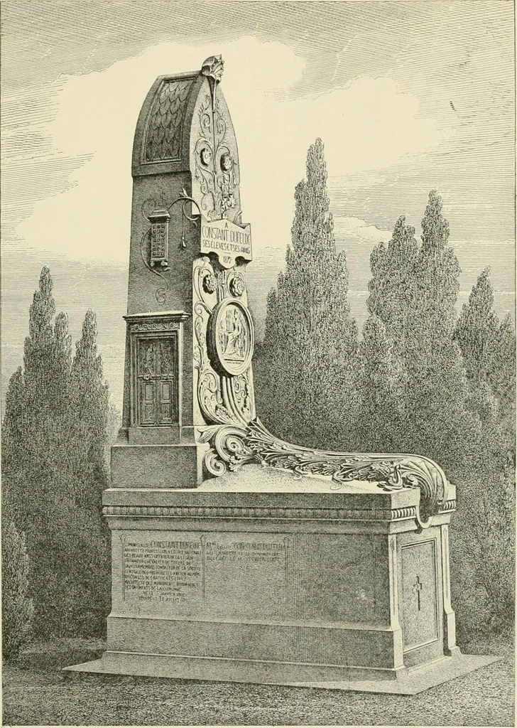 An illustration from A dictionary of architecture and building : biographical, historical, and descriptive, 1902, leaf 551