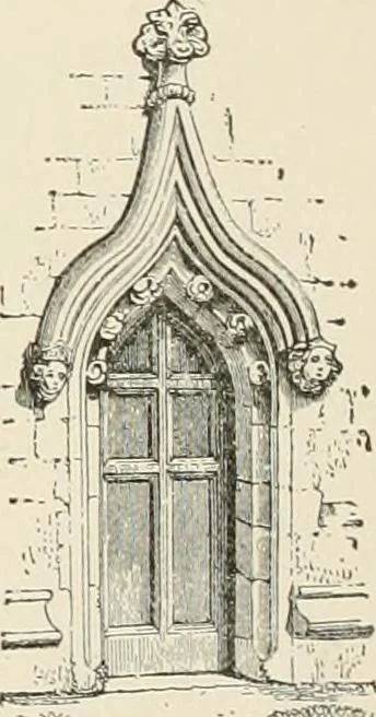 An illustration from A dictionary of architecture and building : biographical, historical, and descriptive, 1902, leaf 568
