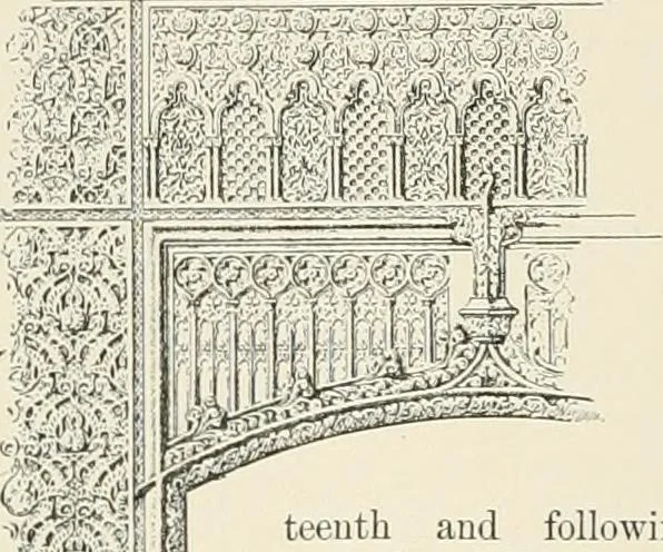 An illustration from A dictionary of architecture and building : biographical, historical, and descriptive, 1902, leaf 570