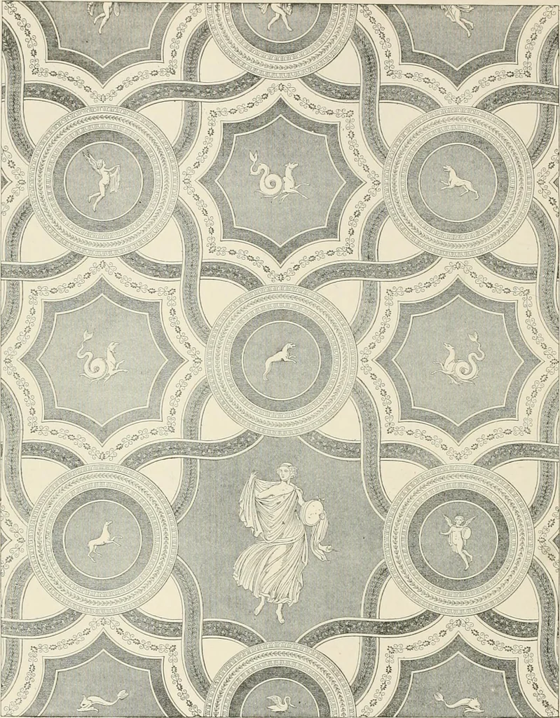An illustration from A dictionary of architecture and building : biographical, historical, and descriptive, 1902, leaf 574