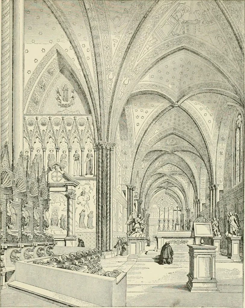 An illustration from A dictionary of architecture and building : biographical, historical, and descriptive, 1902, leaf 577