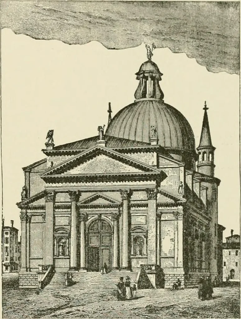An illustration from A dictionary of architecture and building : biographical, historical, and descriptive, 1902, leaf 591
