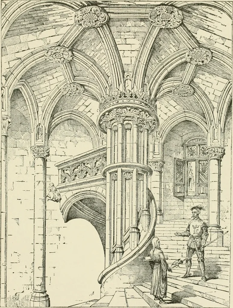 An illustration from A dictionary of architecture and building : biographical, historical, and descriptive, 1902, leaf 599