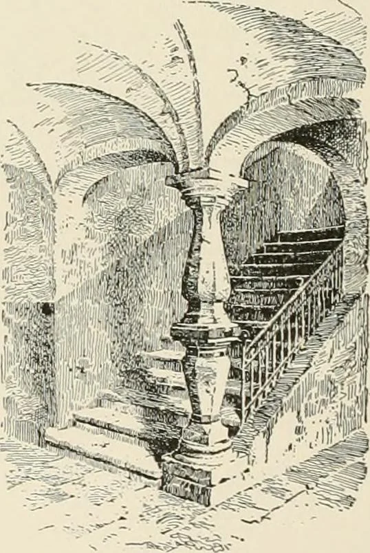 An illustration from A dictionary of architecture and building : biographical, historical, and descriptive, 1902, leaf 600