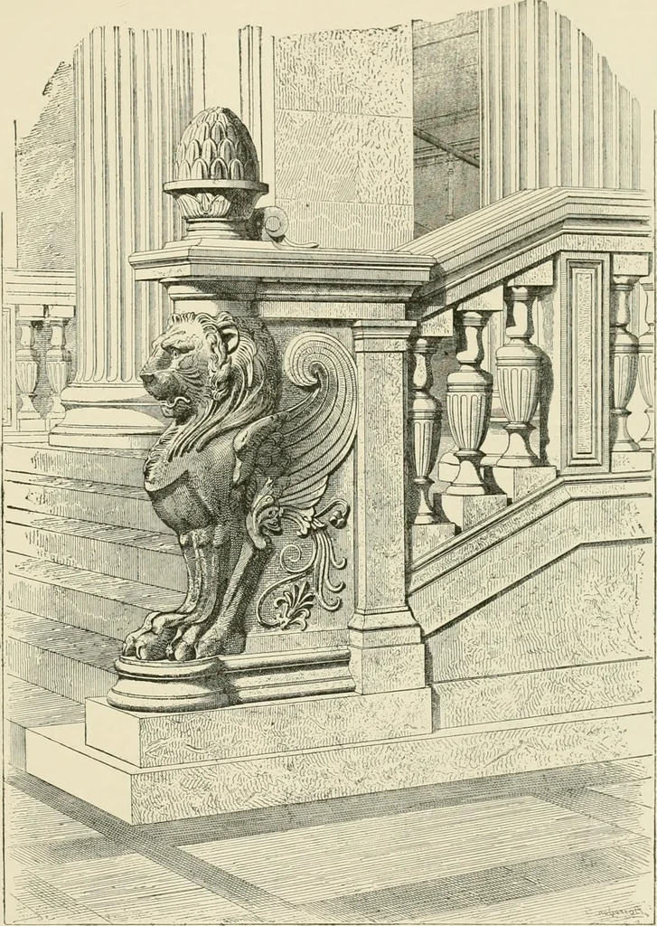 An illustration from A dictionary of architecture and building : biographical, historical, and descriptive, 1902, leaf 601