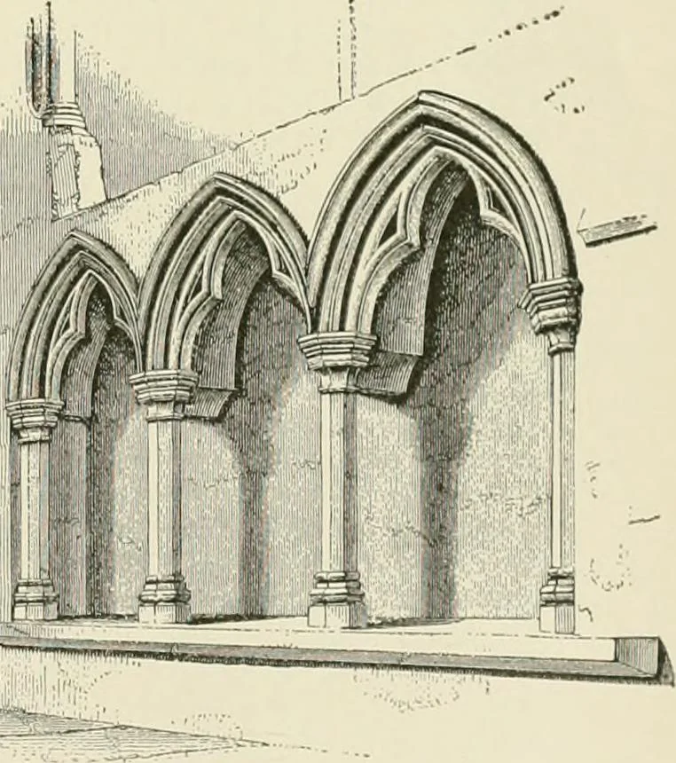 An illustration from A dictionary of architecture and building : biographical, historical, and descriptive, 1902, leaf 603