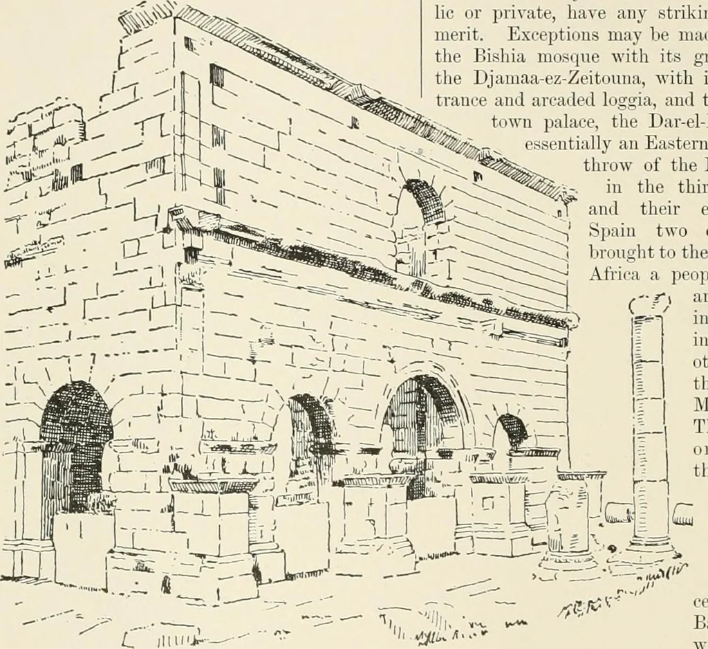 An illustration from A dictionary of architecture and building : biographical, historical, and descriptive, 1902, leaf 606