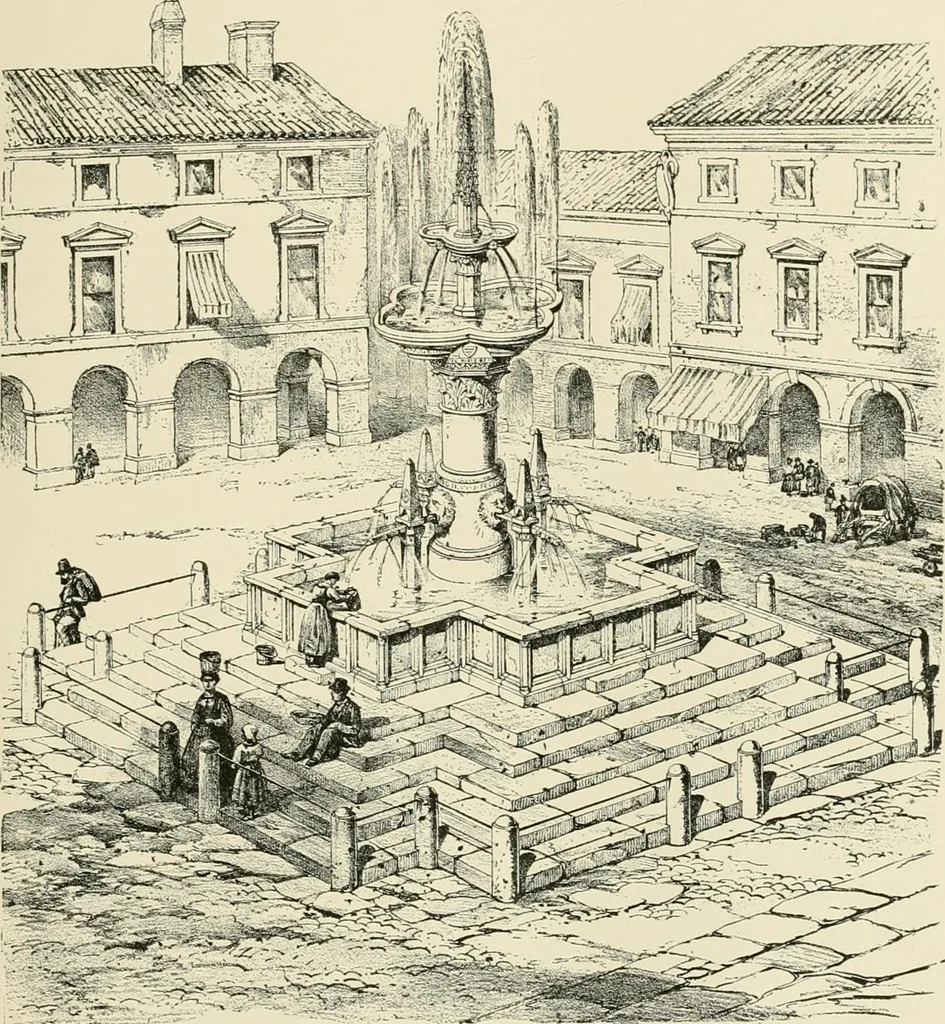 An illustration from A dictionary of architecture and building : biographical, historical, and descriptive, 1902, leaf 63