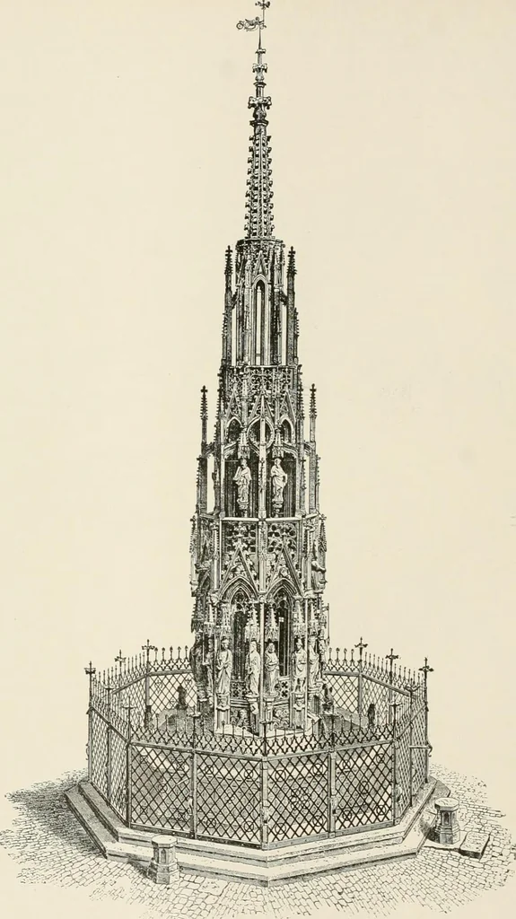 An illustration from A dictionary of architecture and building : biographical, historical, and descriptive, 1902, leaf 64