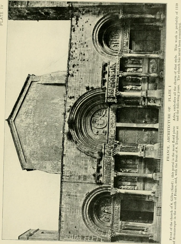 An illustration from A dictionary of architecture and building : biographical, historical, and descriptive, 1902, leaf 71