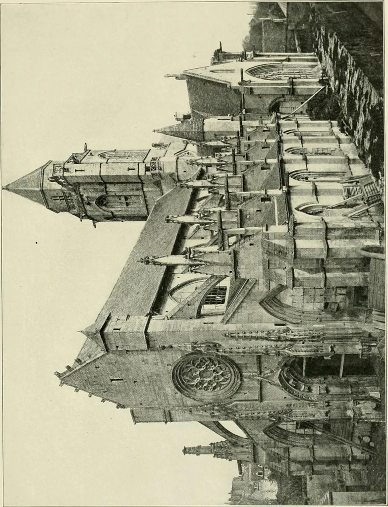 An illustration from A dictionary of architecture and building : biographical, historical, and descriptive, 1902, leaf 85