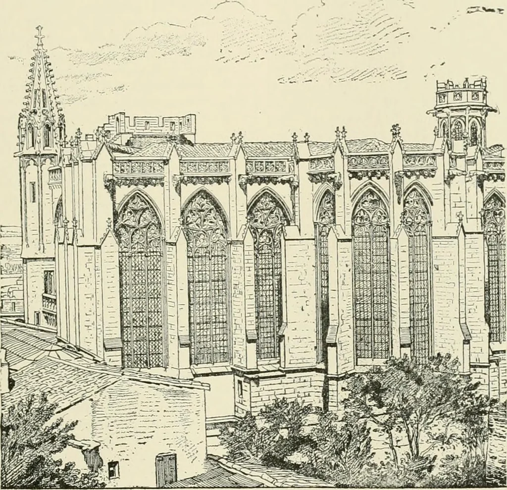 An illustration from A dictionary of architecture and building : biographical, historical, and descriptive, 1902, leaf 99