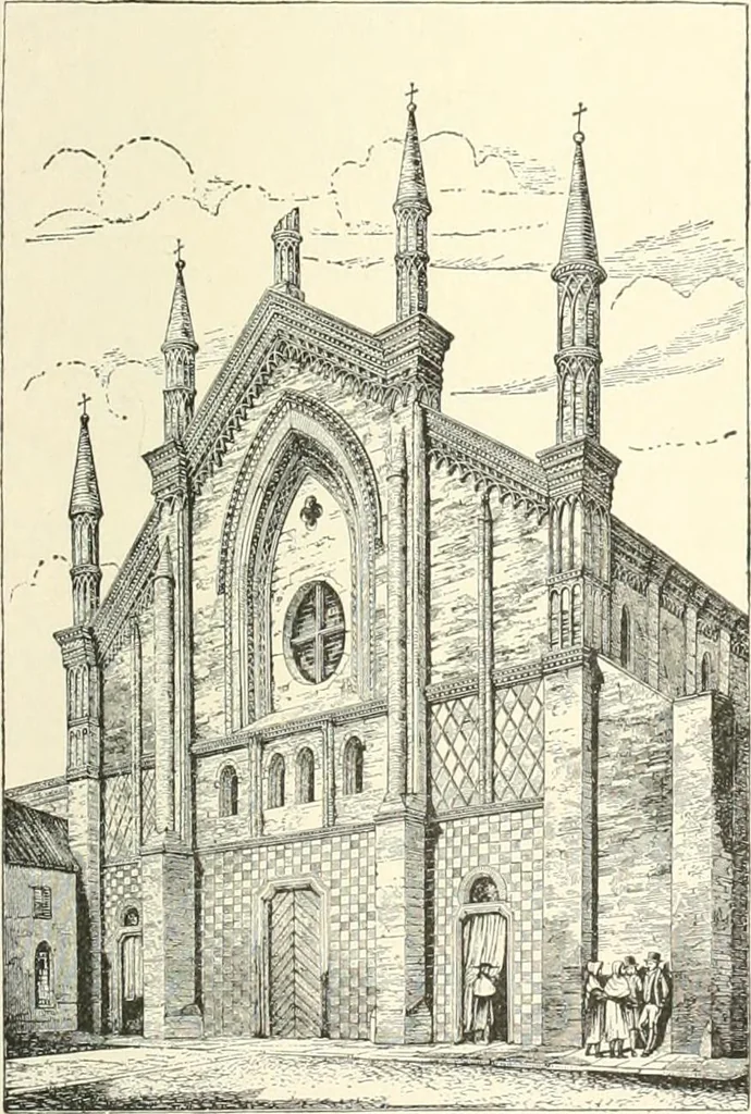 An illustration from A dictionary of architecture and building : biographical, historical, and descriptive, 1902, leaf 106