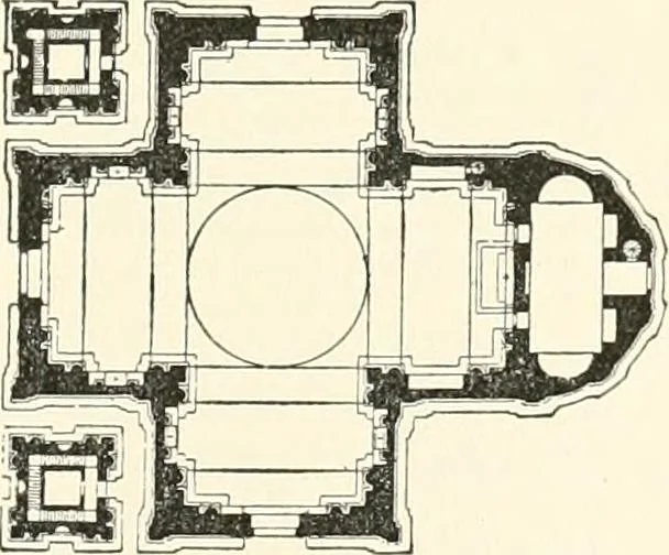An illustration from A dictionary of architecture and building : biographical, historical, and descriptive, 1902, leaf 110