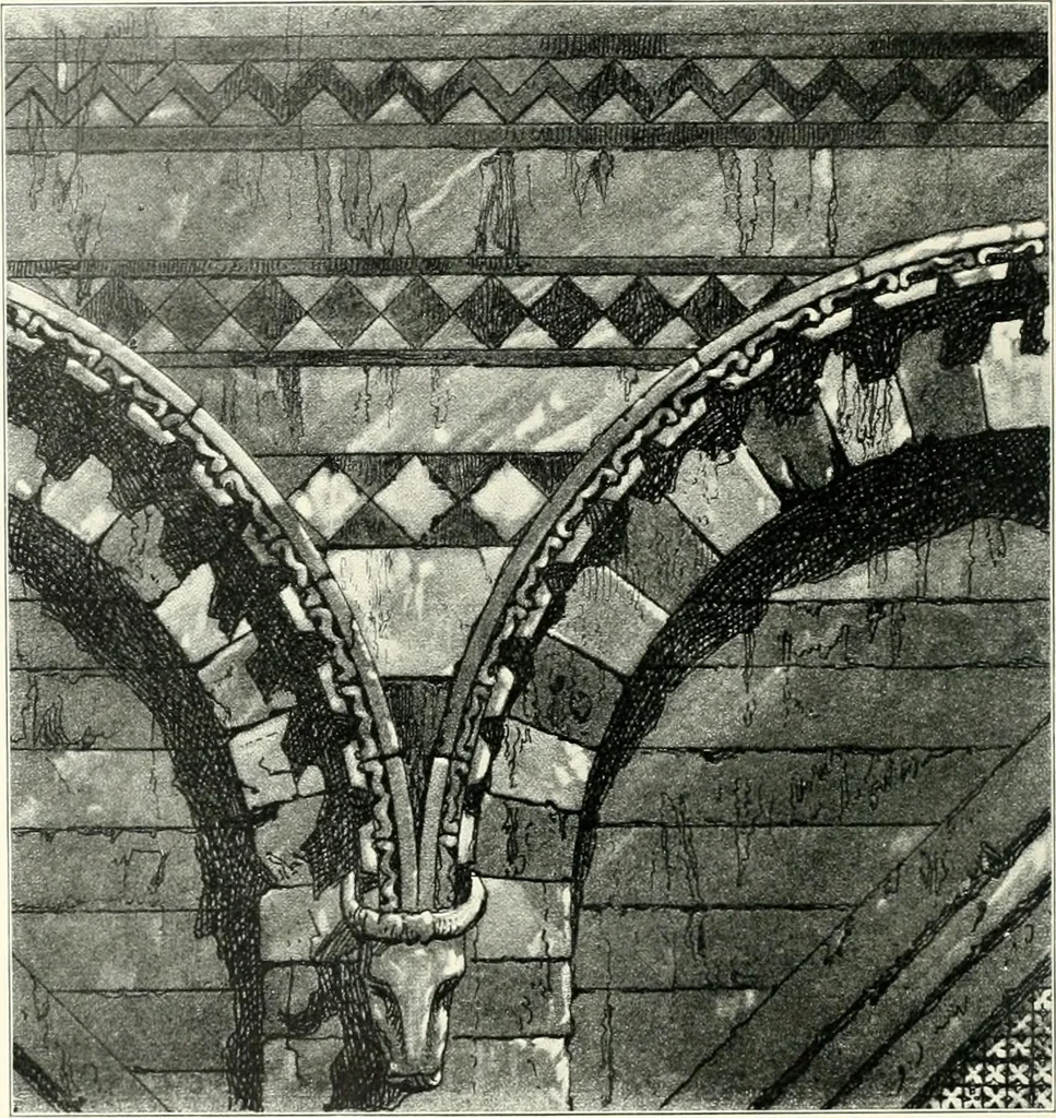 An illustration from A dictionary of architecture and building : biographical, historical, and descriptive, 1902, leaf 121