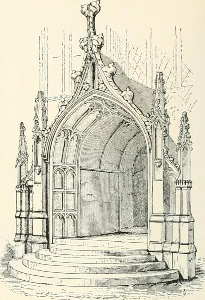 An illustration from A dictionary of architecture and building : biographical, historical, and descriptive, 1902, leaf 129