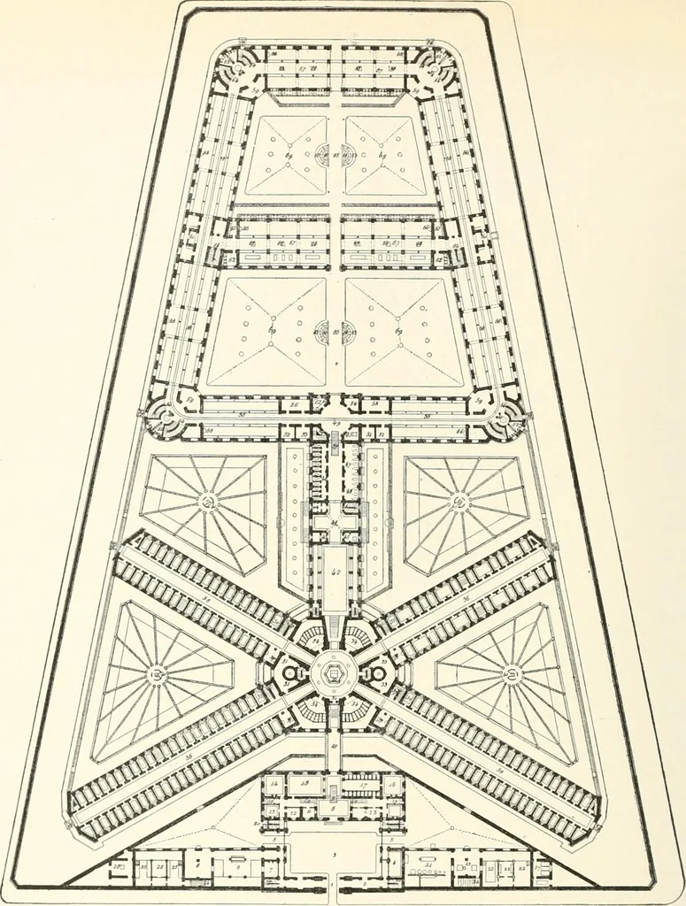 An illustration from A dictionary of architecture and building : biographical, historical, and descriptive, 1902, leaf 149