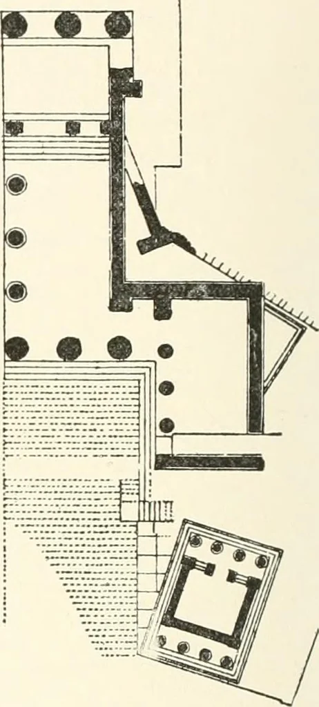 An illustration from A dictionary of architecture and building : biographical, historical, and descriptive, 1902, leaf 153