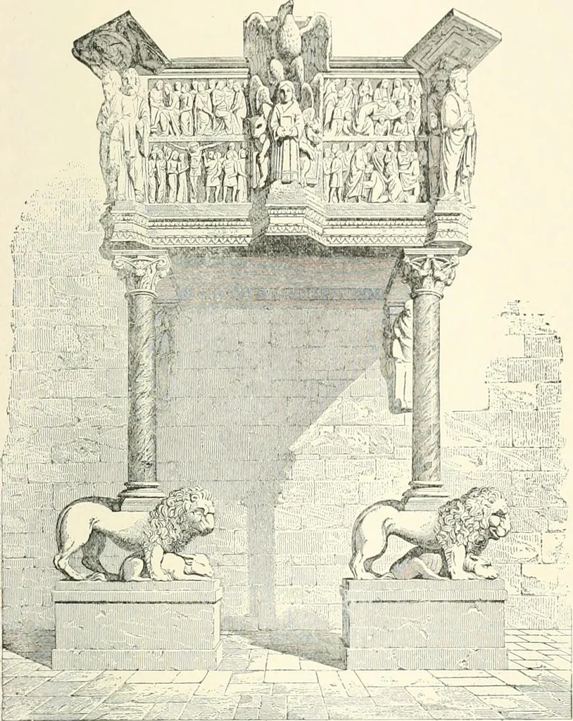 An illustration from A dictionary of architecture and building : biographical, historical, and descriptive, 1902, leaf 160