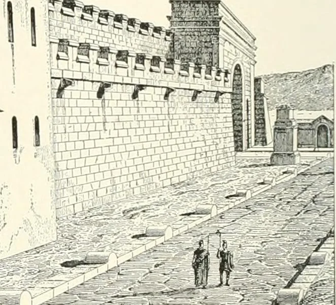 An illustration from A dictionary of architecture and building : biographical, historical, and descriptive, 1902, leaf 171