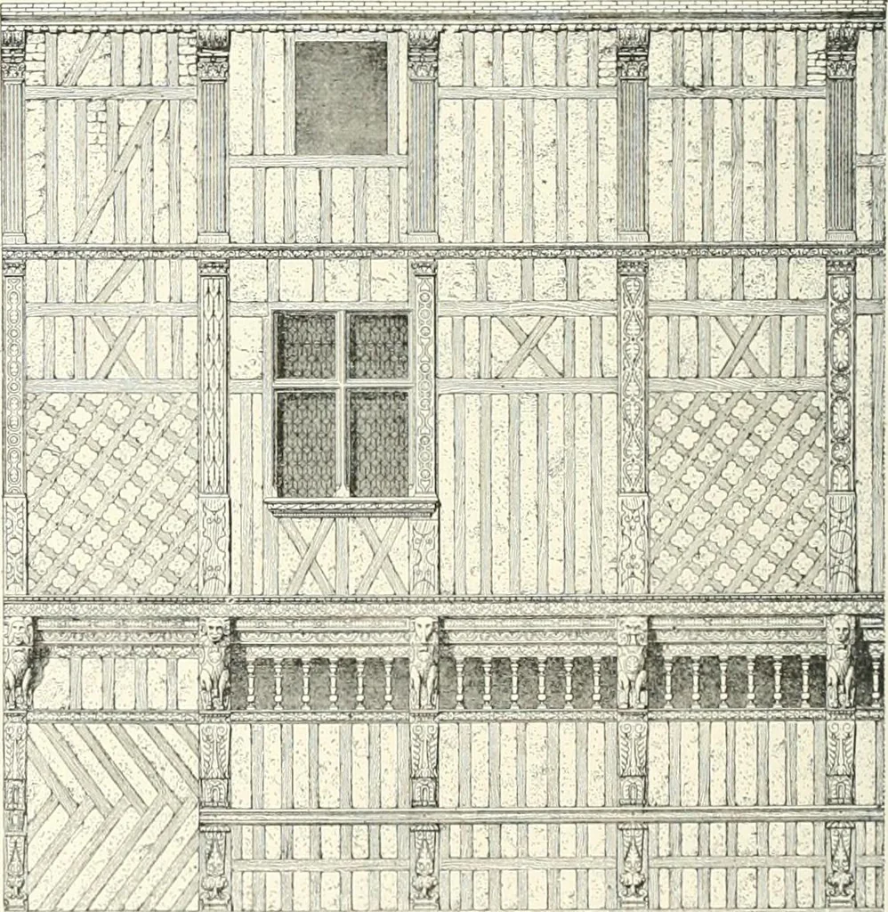 An illustration from A dictionary of architecture and building : biographical, historical, and descriptive, 1902, leaf 183