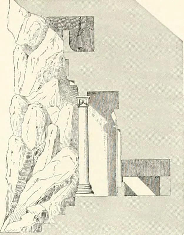 An illustration from A dictionary of architecture and building : biographical, historical, and descriptive, 1902, leaf 198