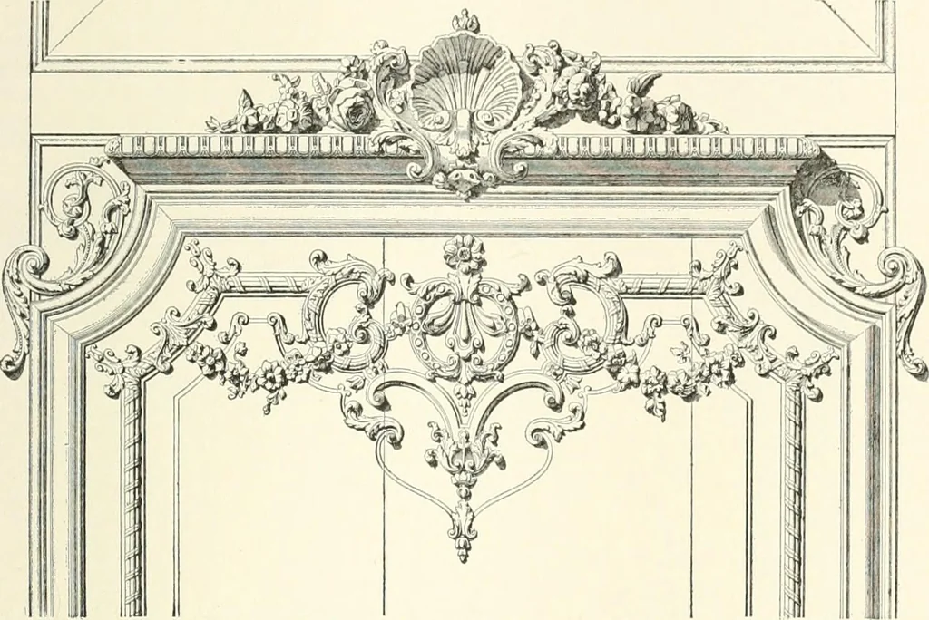 An illustration from A dictionary of architecture and building : biographical, historical, and descriptive, 1902, leaf 200