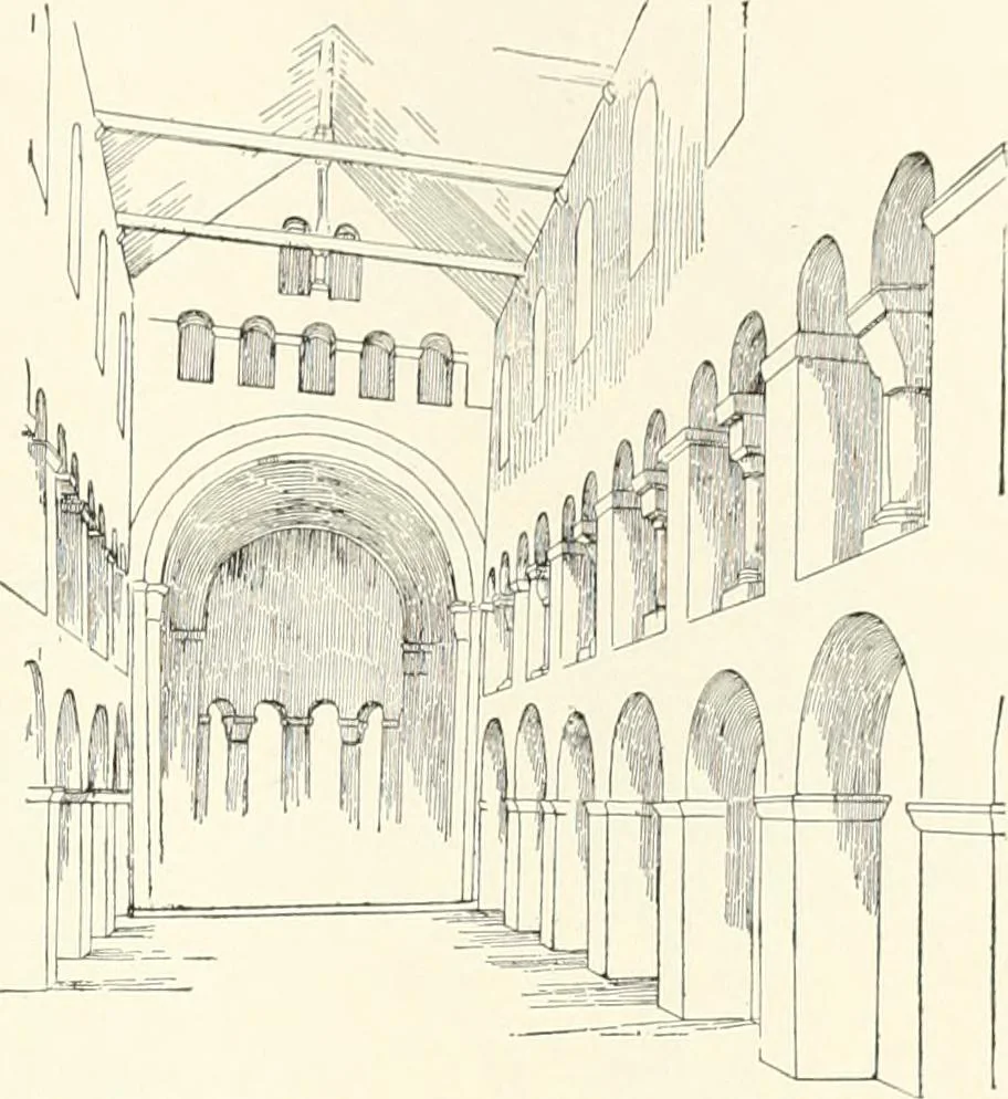 An illustration from A dictionary of architecture and building : biographical, historical, and descriptive, 1902, leaf 204