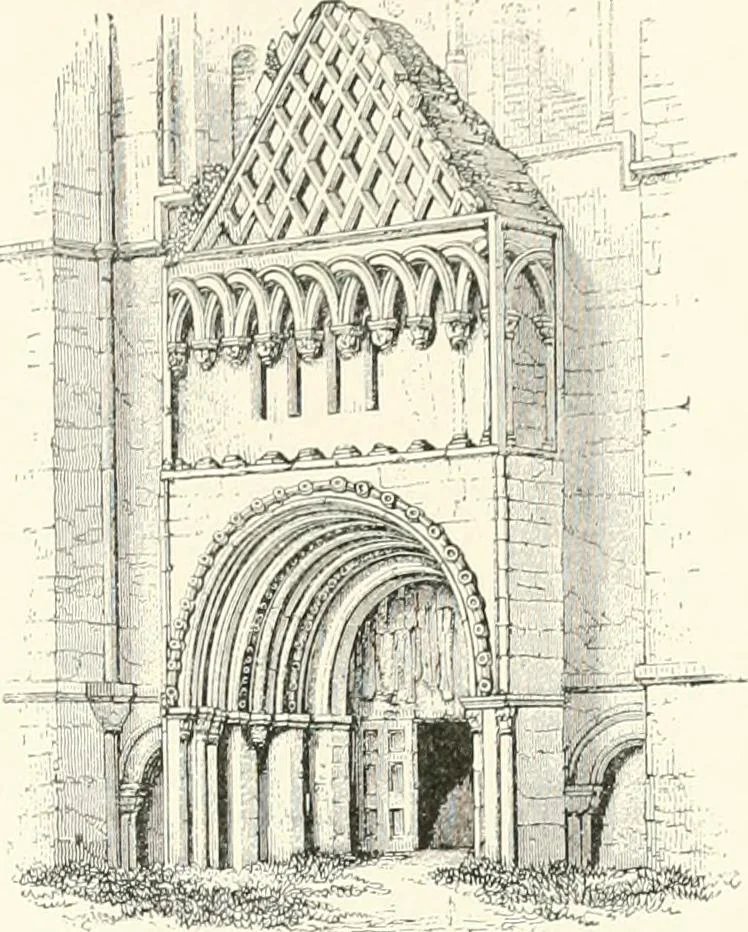 An illustration from A dictionary of architecture and building : biographical, historical, and descriptive, 1902, leaf 206