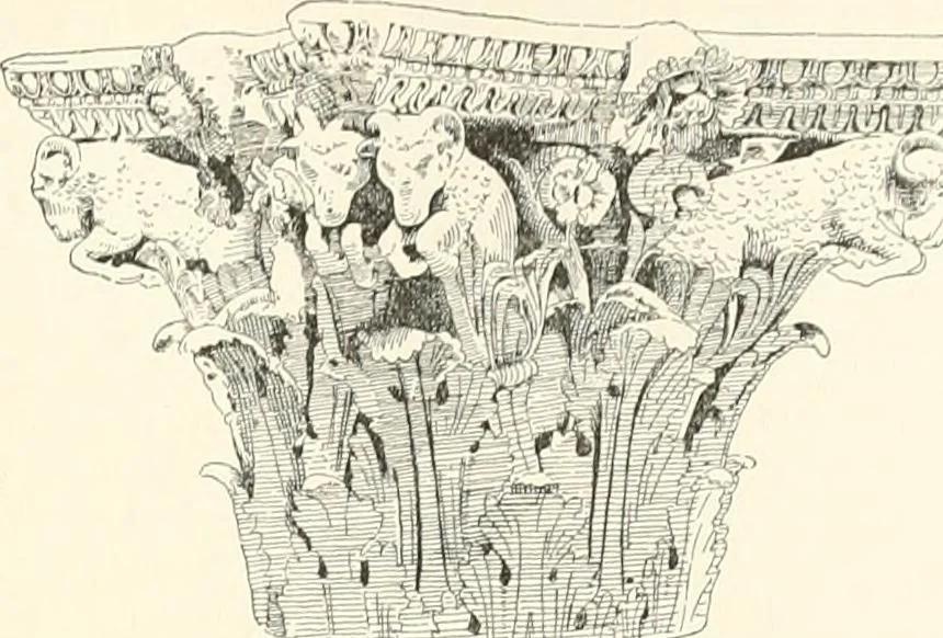 An illustration from A dictionary of architecture and building : biographical, historical, and descriptive, 1902, leaf 216