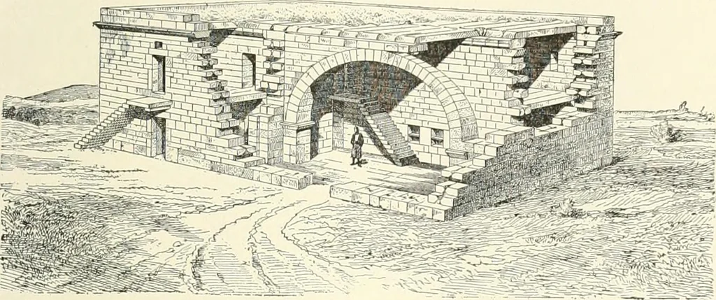 An illustration from A dictionary of architecture and building : biographical, historical, and descriptive, 1902, leaf 224