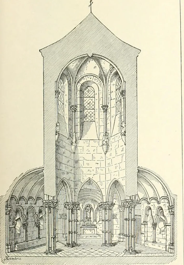 An illustration from A dictionary of architecture and building : biographical, historical, and descriptive, 1902, leaf 238