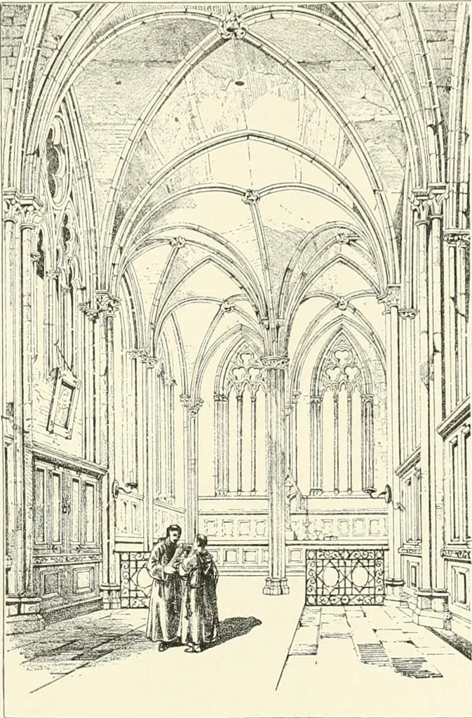 An illustration from A dictionary of architecture and building : biographical, historical, and descriptive, 1902, leaf 244