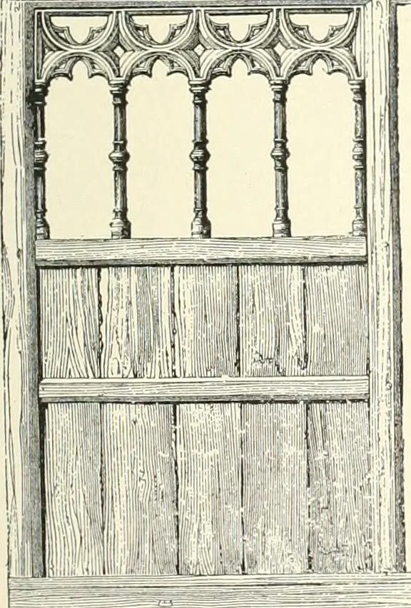 An illustration from A dictionary of architecture and building : biographical, historical, and descriptive, 1902, leaf 282